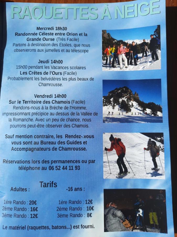 La Petite Foret Chamrousse 1700 Ngoại thất bức ảnh